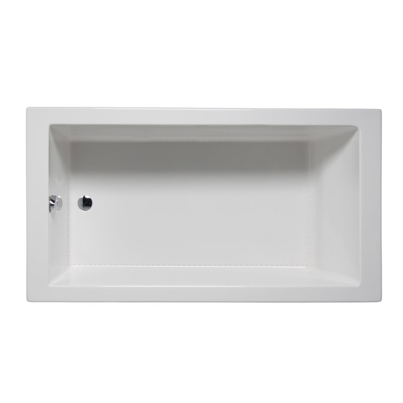 Americh Wright 60" x 30" Drop In/Undermount Soaking Bathtub Wayfair